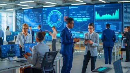 Repsol révolutionne ses opérations : l’intelligence artificielle pour automatiser et optimiser les flux de travail Illustration de la plateforme d'agents intelligents de Repsol développée avec Accenture pour optimiser les processus internes.