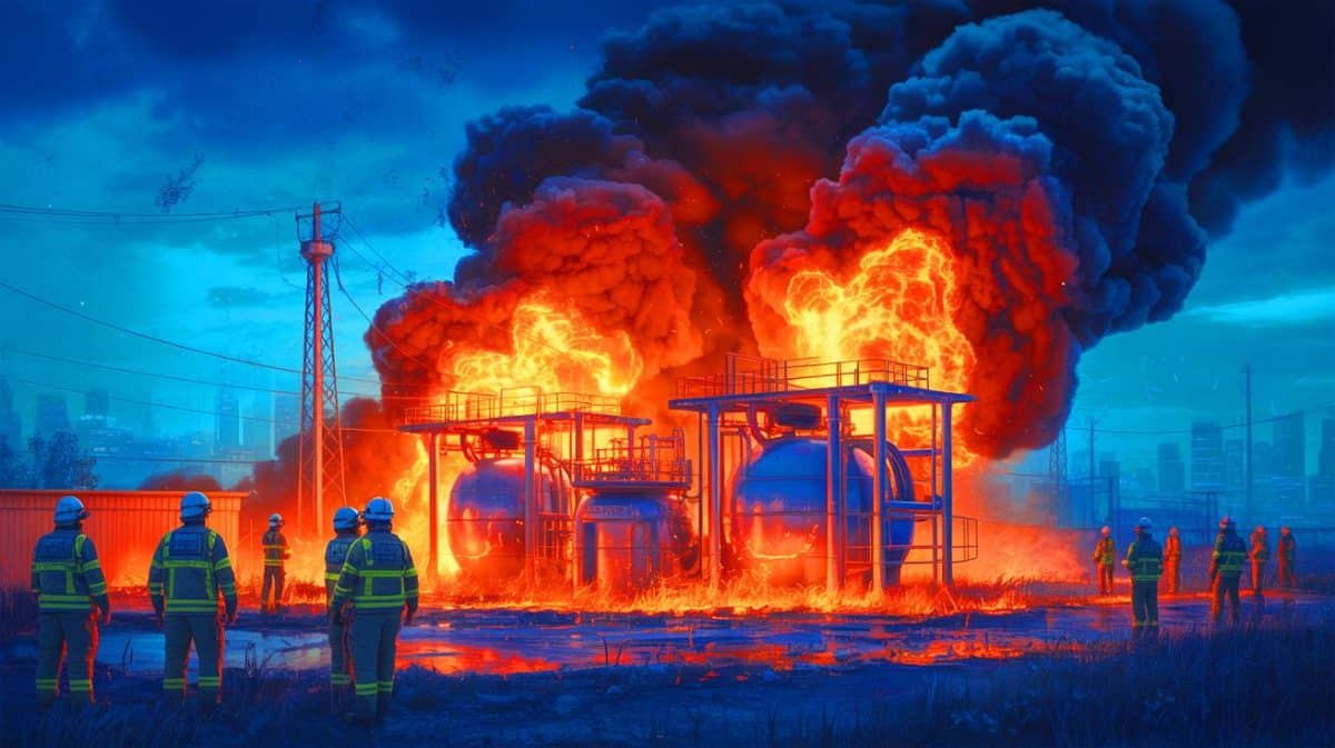 « Ils veulent nous geler » : la Russie frappe les réseaux gaziers ukrainiens pour plonger le pays dans le froid et la peur Illustration de l'attaque massive sur les infrastructures gazières ukrainiennes par la Russie.