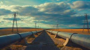 Illustration de la rupture du contrat de transit de gaz entre Naftogaz et Gazprom impactant l'Europe de l'Est.