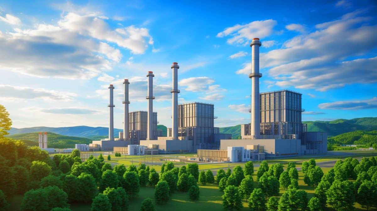 Blackstone investit 1,2 milliard € dans la première centrale à gaz naturel de Virginie-Occidentale et transforme le paysage énergétique Illustration de la centrale à gaz naturel Wolf Summit en Virginie-Occidentale, financée par Blackstone.