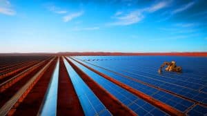 Illustration de l'innovation solaire dans le Pilbara avec Fortescue et ARENA.