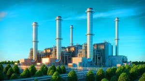 Illustration de la vente de quatre centrales au gaz naturel par Hut 8 à TransAlta.