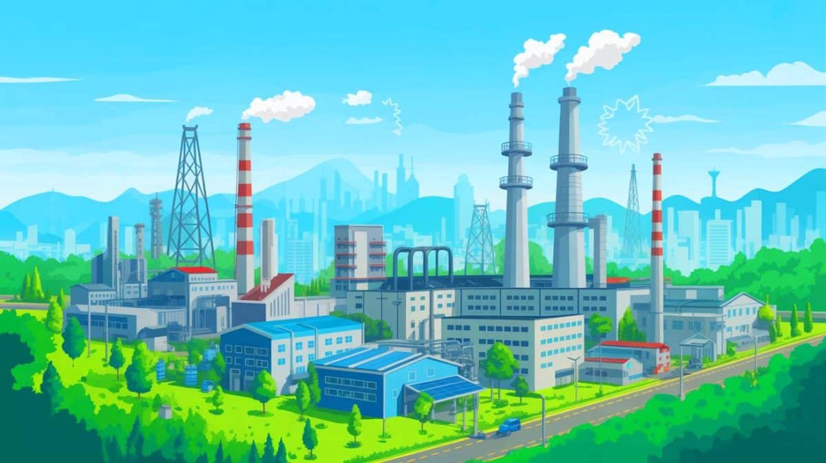 La Malaisie renforce sa fiscalité carbone : un enjeu crucial pour l’avenir de son industrie compétitive Illustration de l'introduction de la taxe carbone en Malaisie pour renforcer la compétitivité industrielle.