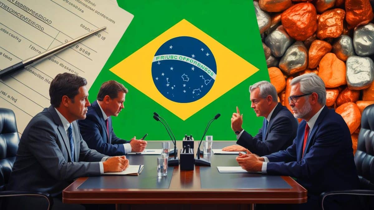 Le Brésil utilise un scandale de blanchiment pour influencer la politique américaine : un bras de fer diplomatique en cours Illustration de l'enquête brésilienne sur la fraude fiscale liée aux négociations sur les terres rares avec les États-Unis.