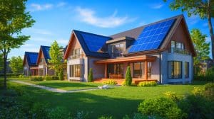 Illustration de l'investissement d'Énergir dans la géothermie résidentielle au Québec.