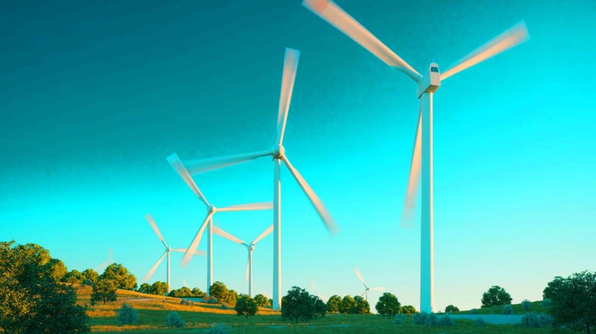 GE Vernova propulse l’énergie verte avec 42 nouvelles turbines pour Greenvolt en Roumanie : un avenir prometteur Illustration de l'installation de turbines éoliennes par GE Vernova pour Greenvolt en Roumanie.